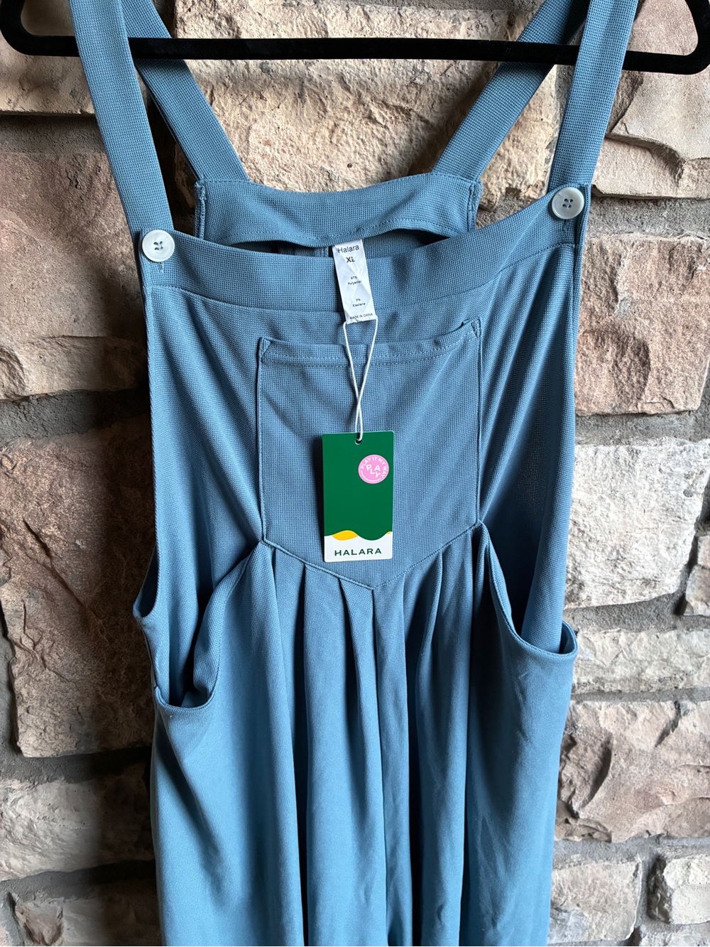 Halara Casual Wide-Leg Overalls Jumpsuit in Blue - Picture 17 of 17